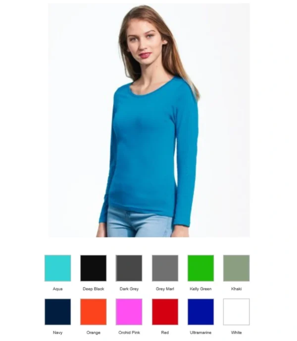 Sol's 11425 Ladies Majestic Long Sleeve Tee Shirt
